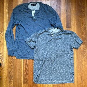 Five four club T-shirt and Henley